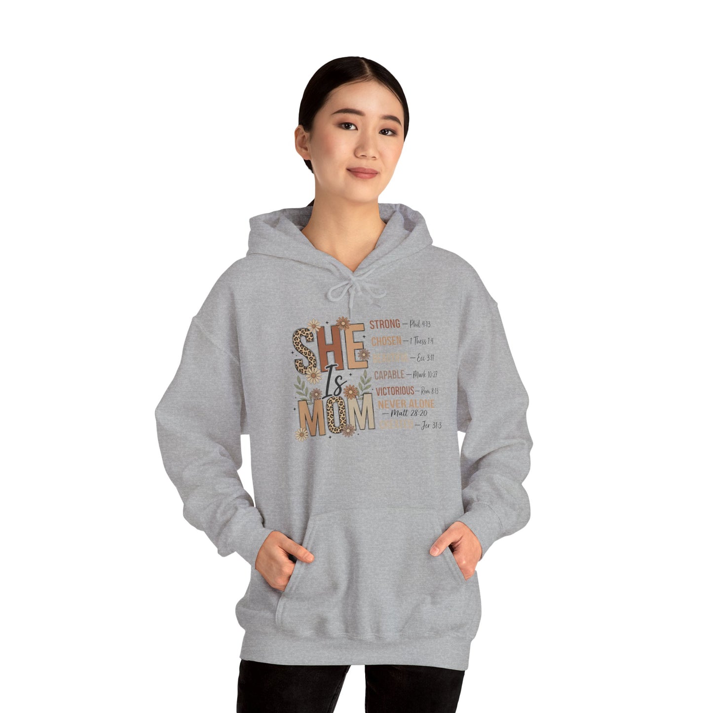 She Is Mom — Graphic Hoodie