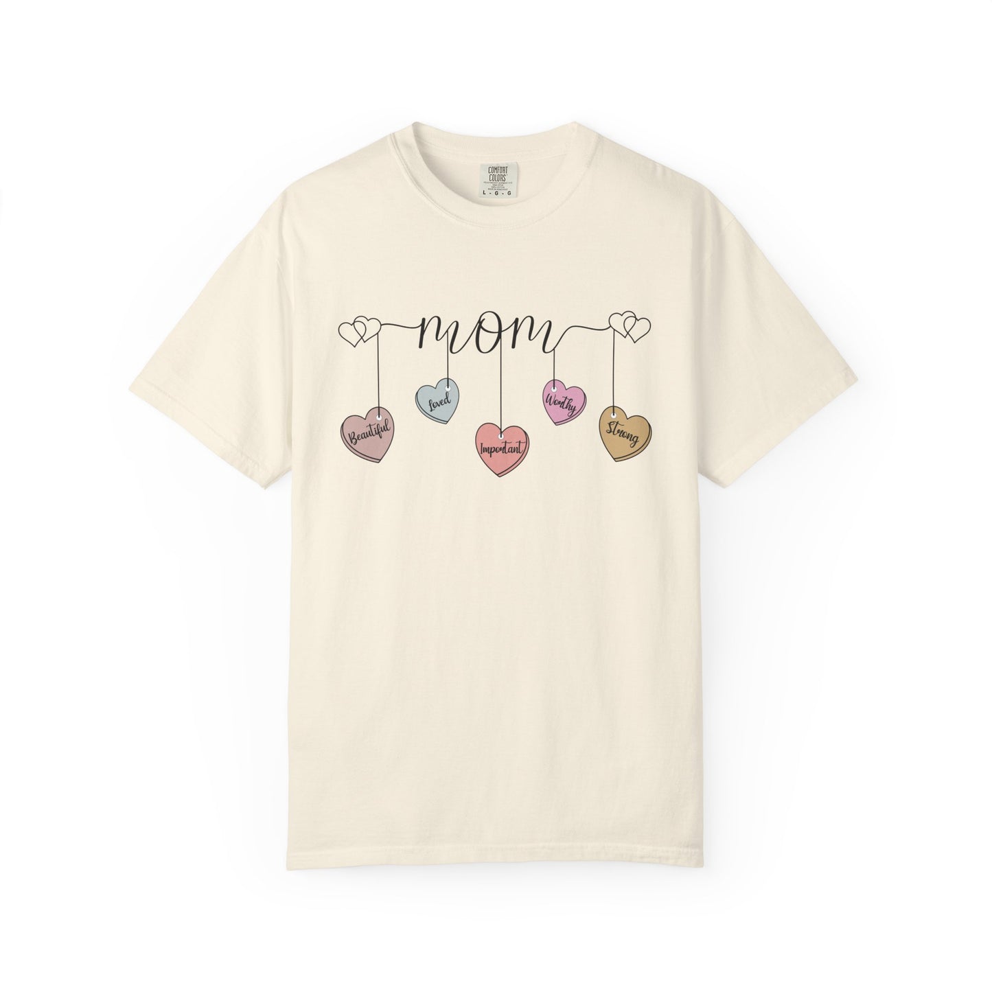 Mom Hearts — Mom Graphic T-Shirt