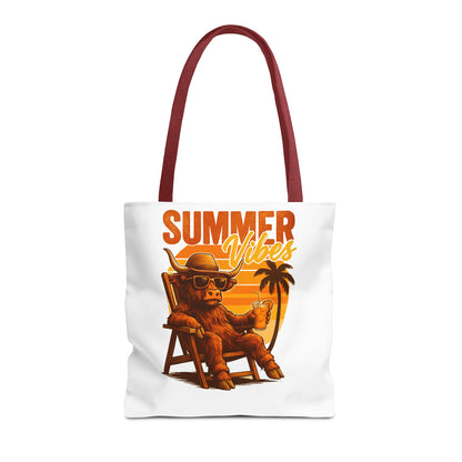 Highland Cow — Beach-Ready AOP Carryall