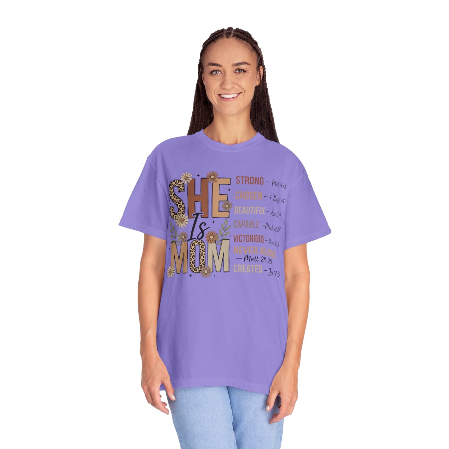 She Is Mom — Mom Graphic T-Shirt