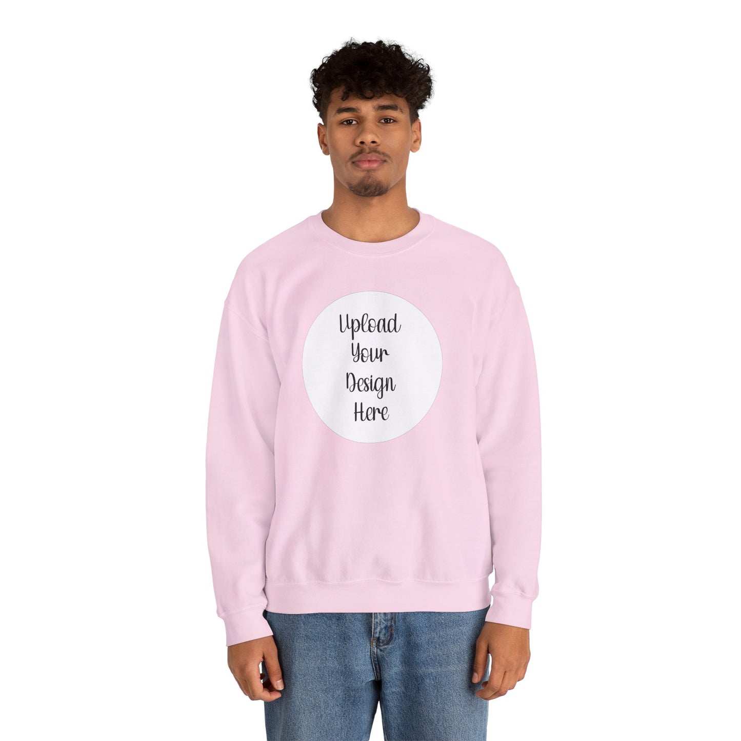*Custom Crewneck Sweatshirt — Gildan Various Colors - Upload Your Design