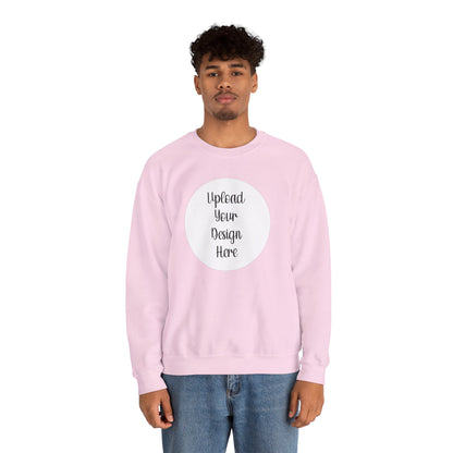 *Custom Crewneck Sweatshirt — Gildan Various Colors - Upload Your Design