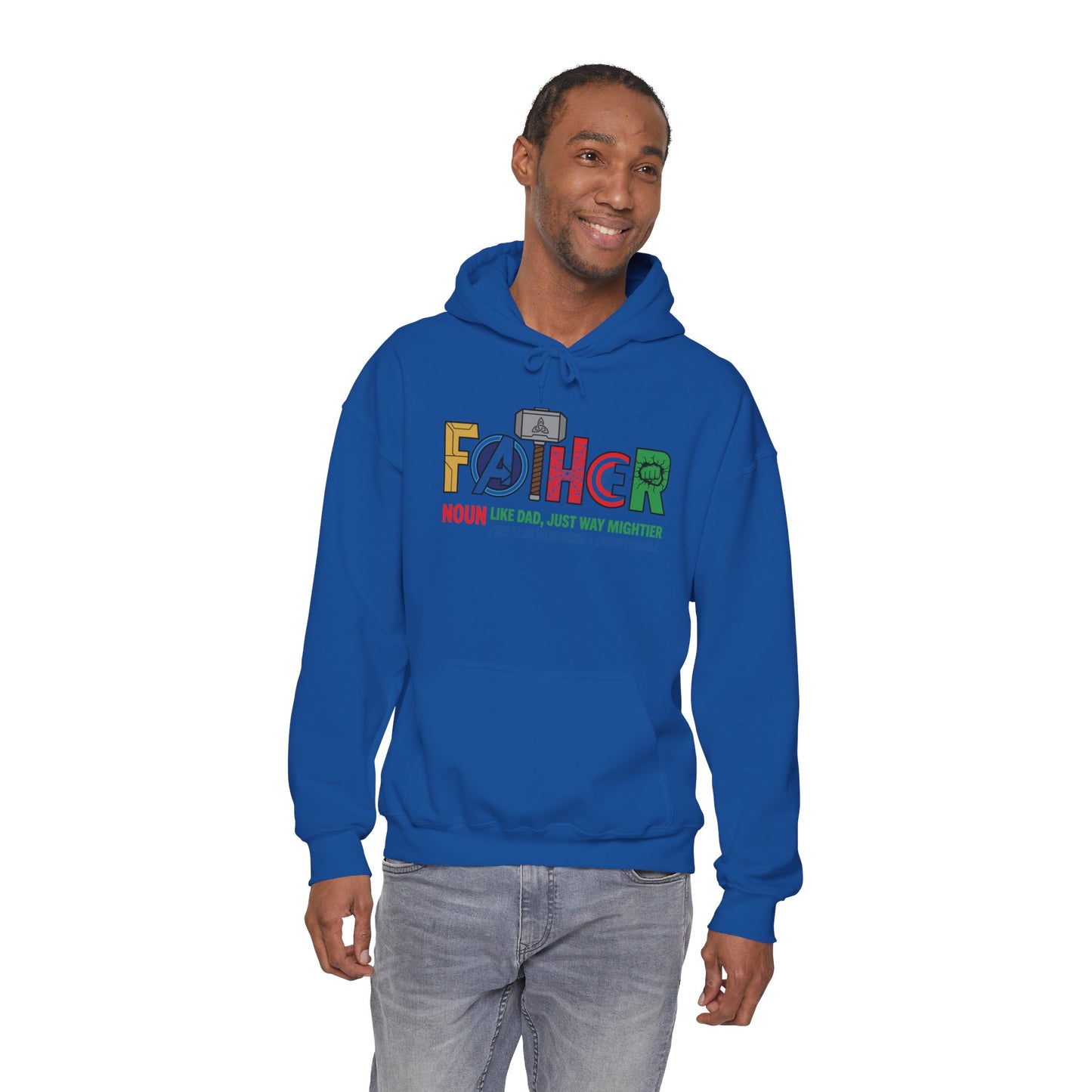 Superhero Father — Graphic Hoodie