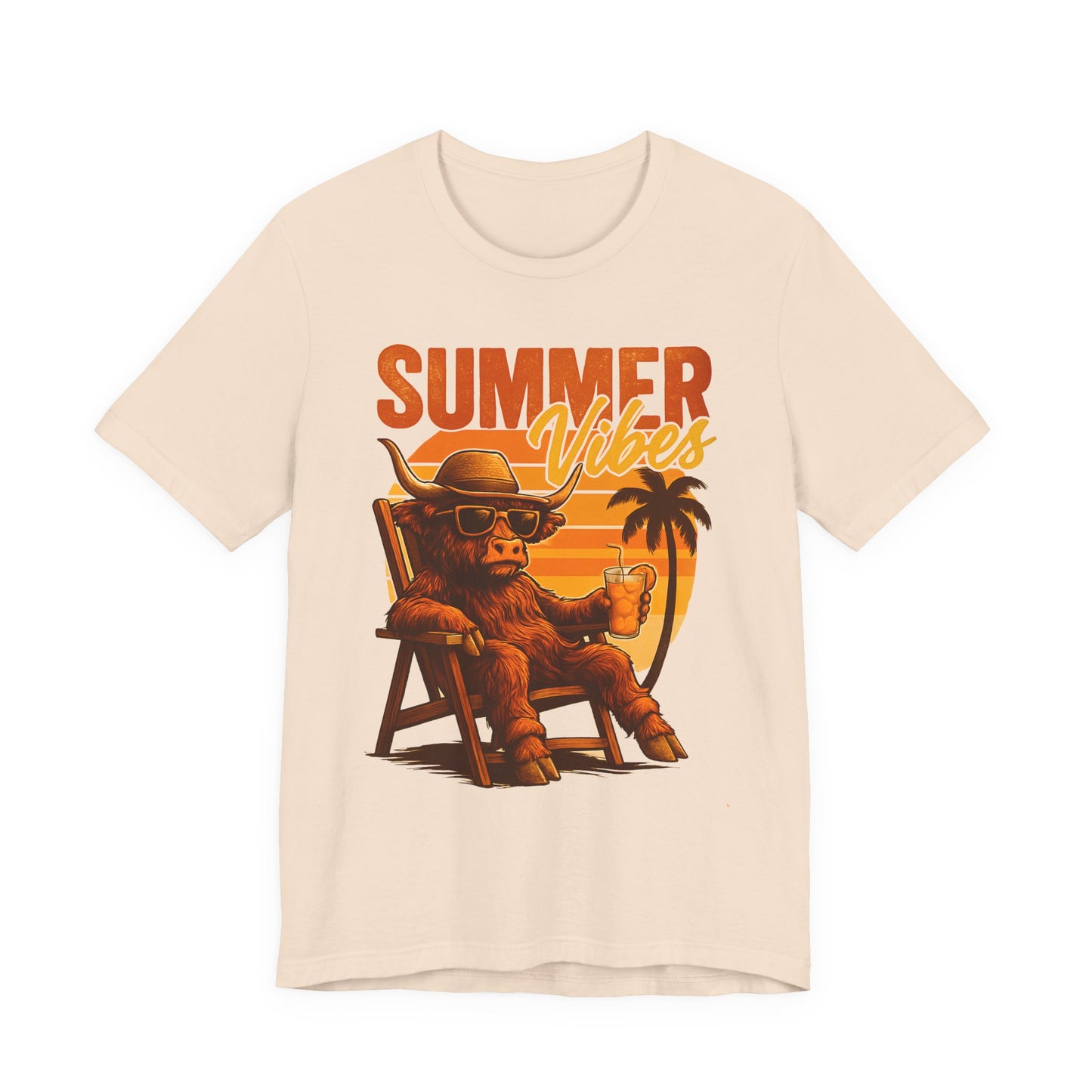 Highland Cow T-Shirt — celebrate summer Graphic Tee