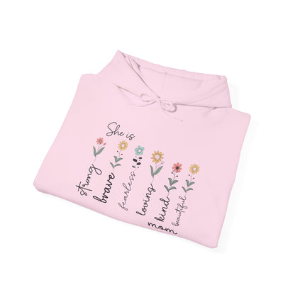 She Is — Graphic Hoodie