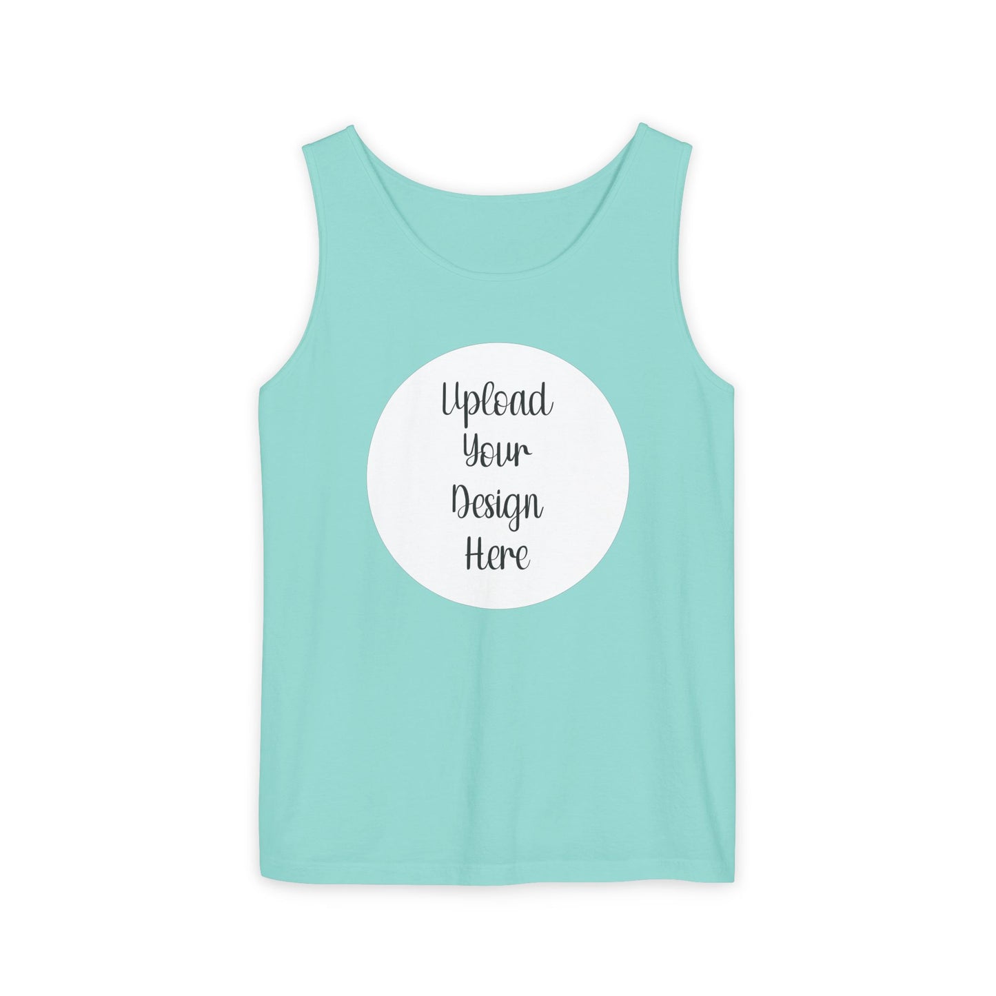 *Custom Tank Top — Comfort Colors Various Colors - Upload Your Design