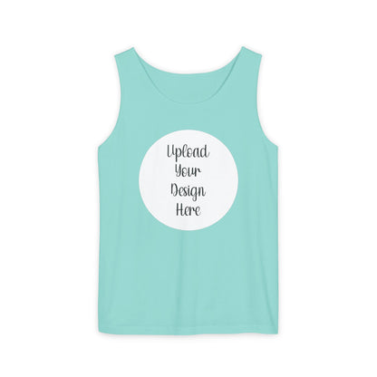 *Custom Tank Top — Comfort Colors Various Colors - Upload Your Design