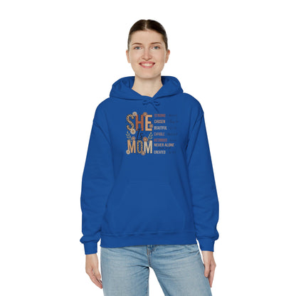 She Is Mom — Graphic Hoodie