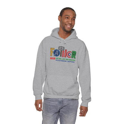 Superhero Father — Graphic Hoodie