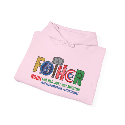 Superhero Father — Graphic Hoodie