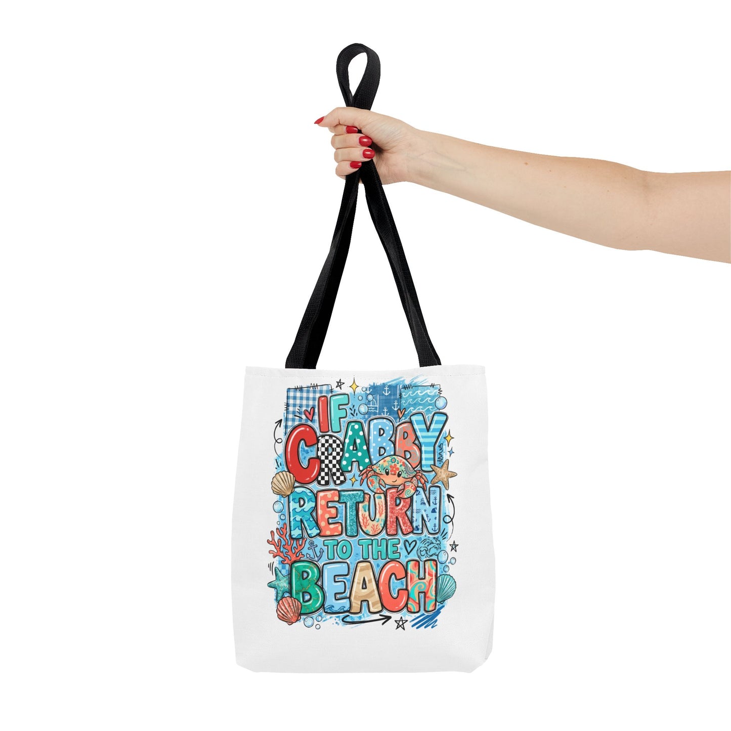 Crabby — Beach-Ready AOP Carryall