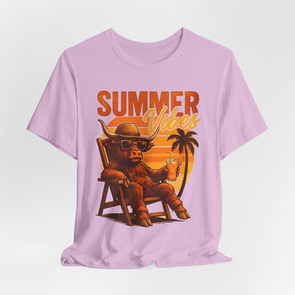 Highland Cow T-Shirt — celebrate summer Graphic Tee