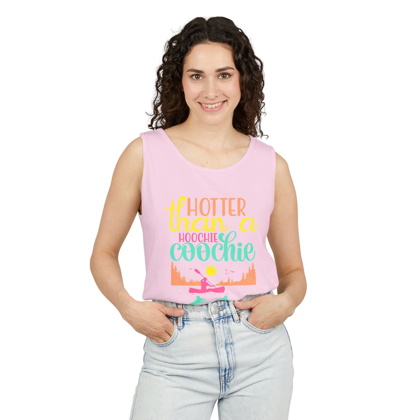 Hotter Than A Hoochie Coochie — Breathable Garment-Dyed Summer Tank