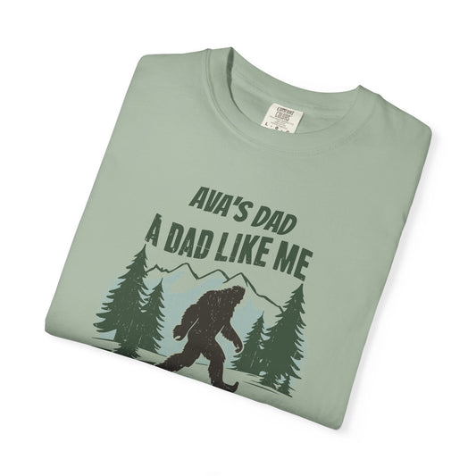 Dad Like Me Custom Kid's Names— Fathers Day Tee