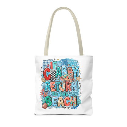 Crabby — Beach-Ready AOP Carryall