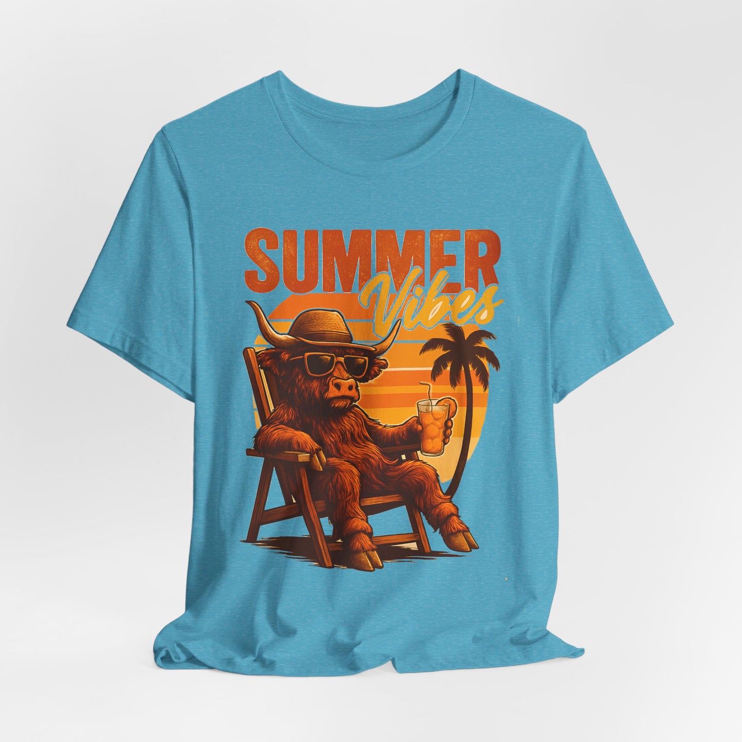 Highland Cow T-Shirt — celebrate summer Graphic Tee