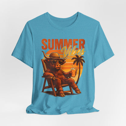 Highland Cow T-Shirt — celebrate summer Graphic Tee