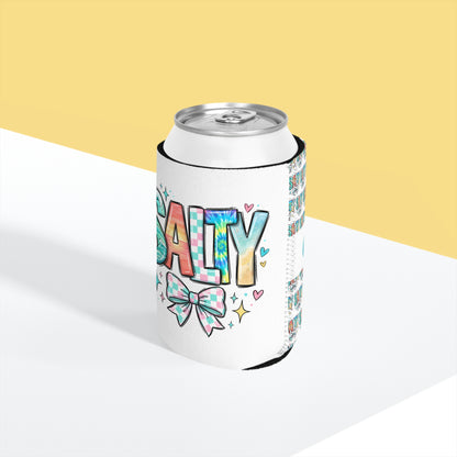 Salty Can Cooler Sleeve — Personalized Can Koozie for BBQs & Beach Days
