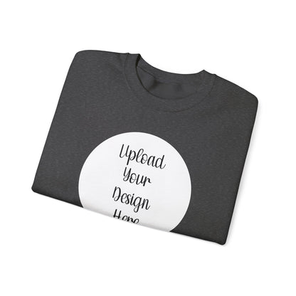 *Custom Crewneck Sweatshirt — Gildan Various Colors - Upload Your Design