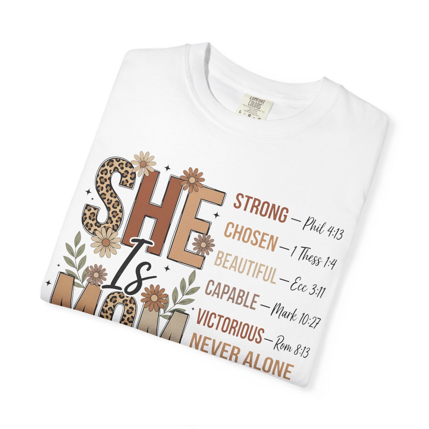 She Is Mom — Mom Graphic T-Shirt