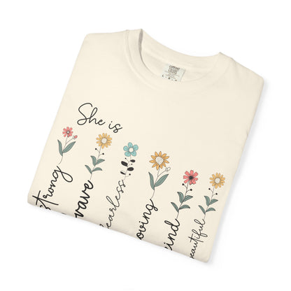 She Is — Mom Graphic T-Shirt
