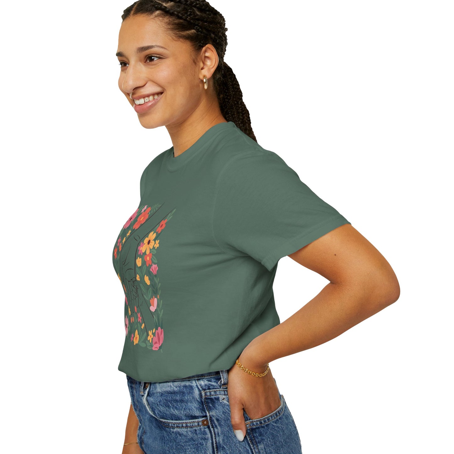 Mama Hand Tee — Bohemian Mom Graphic T-Shirt