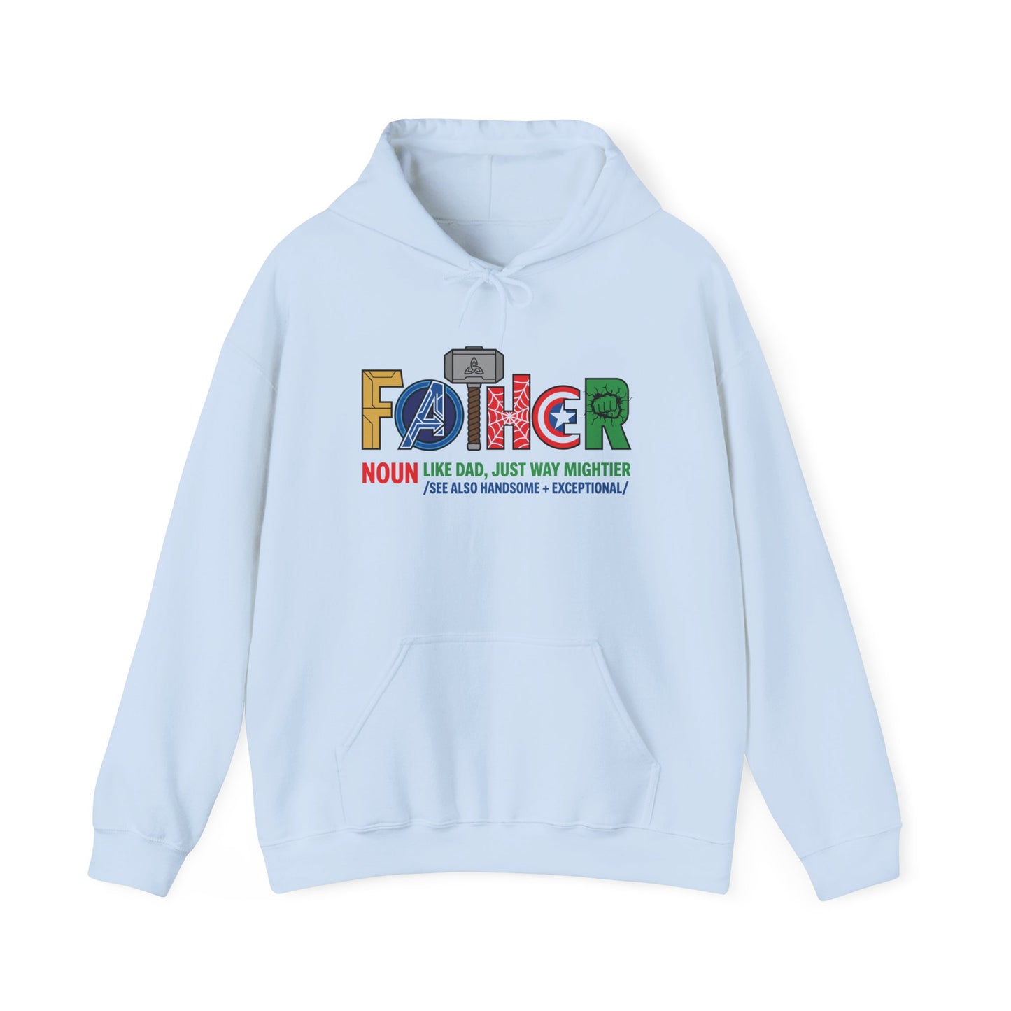 Superhero Father — Graphic Hoodie
