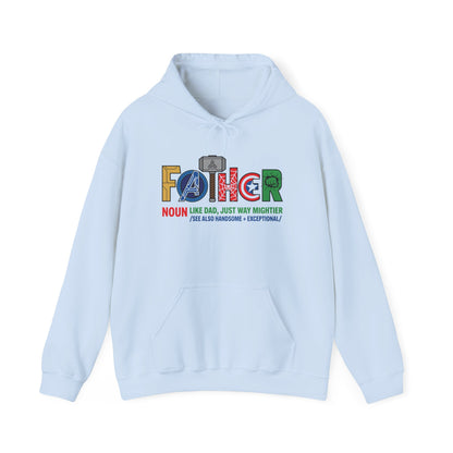 Superhero Father — Graphic Hoodie