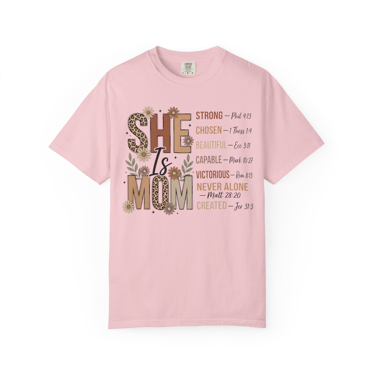 She Is Mom — Mom Graphic T-Shirt