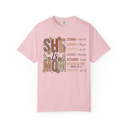 She Is Mom — Mom Graphic T-Shirt