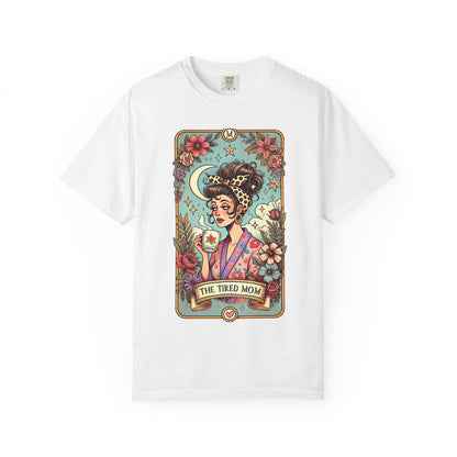 Vintage The Tired Mom T-Shirt —Mom Graphic Tee