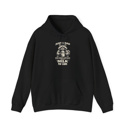 Just a Dad Custom Kid's Names Hoodie - Personalized Gift