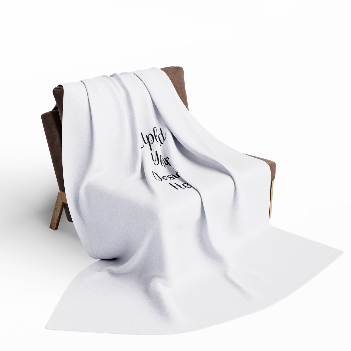 Custom Cozy Arctic Fleece Blanket – Upload Your Design