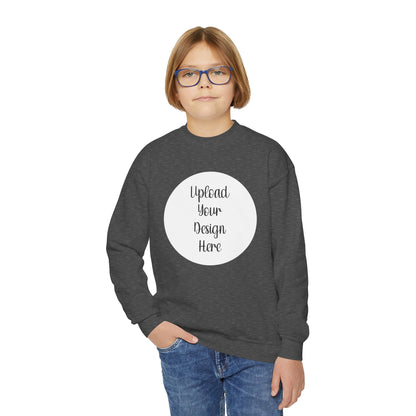 *Custom Youth Crewneck Sweatshirt — Various Colors - Upload Your Design