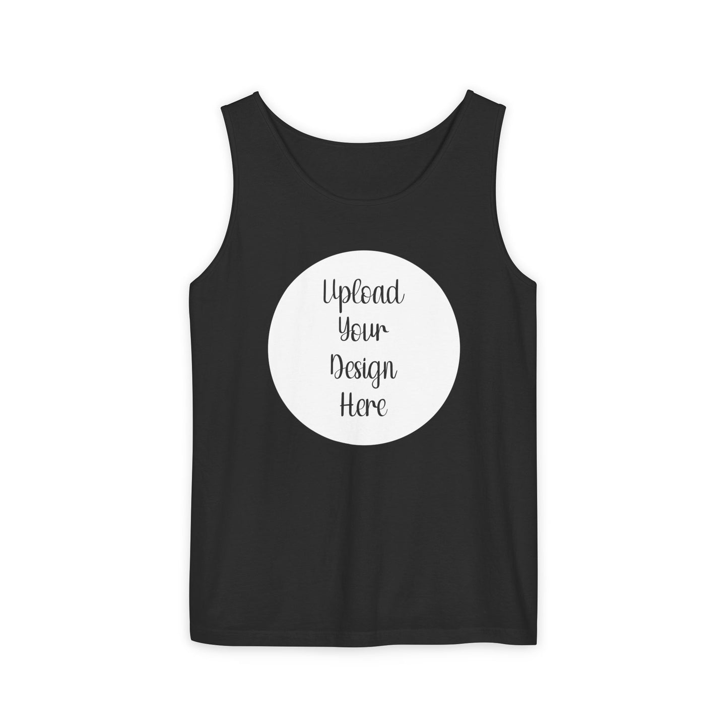 *Custom Tank Top — Comfort Colors Various Colors - Upload Your Design
