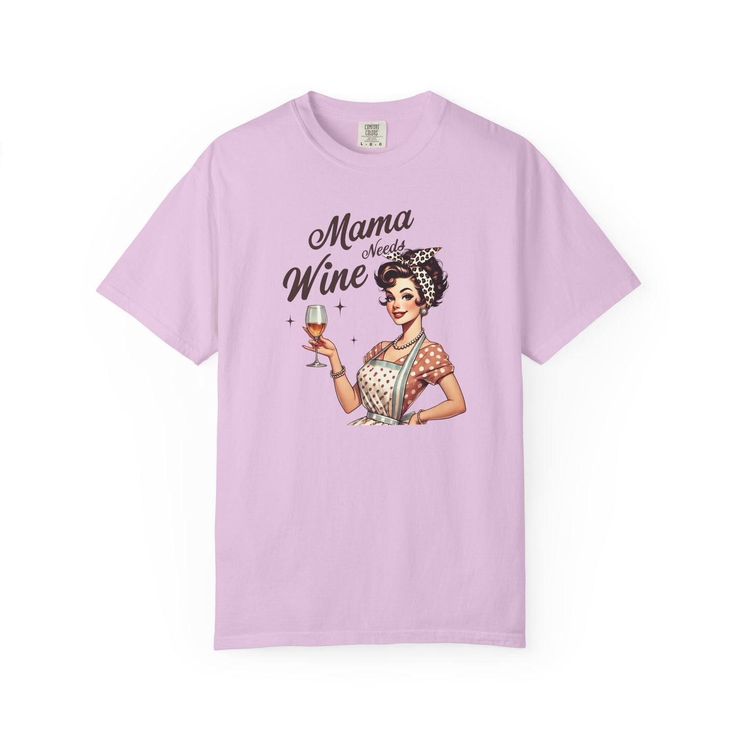 Mama Needs Wine T-Shirt —Mom Graphic Tee