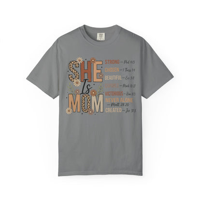 She Is Mom — Mom Graphic T-Shirt