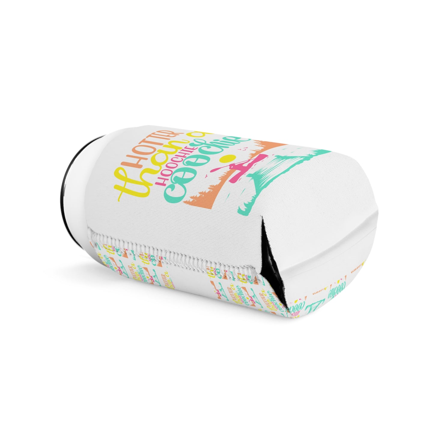 Hoochie Coochie Can Cooler Sleeve — Personalized Can Koozie for BBQs & Beach Days