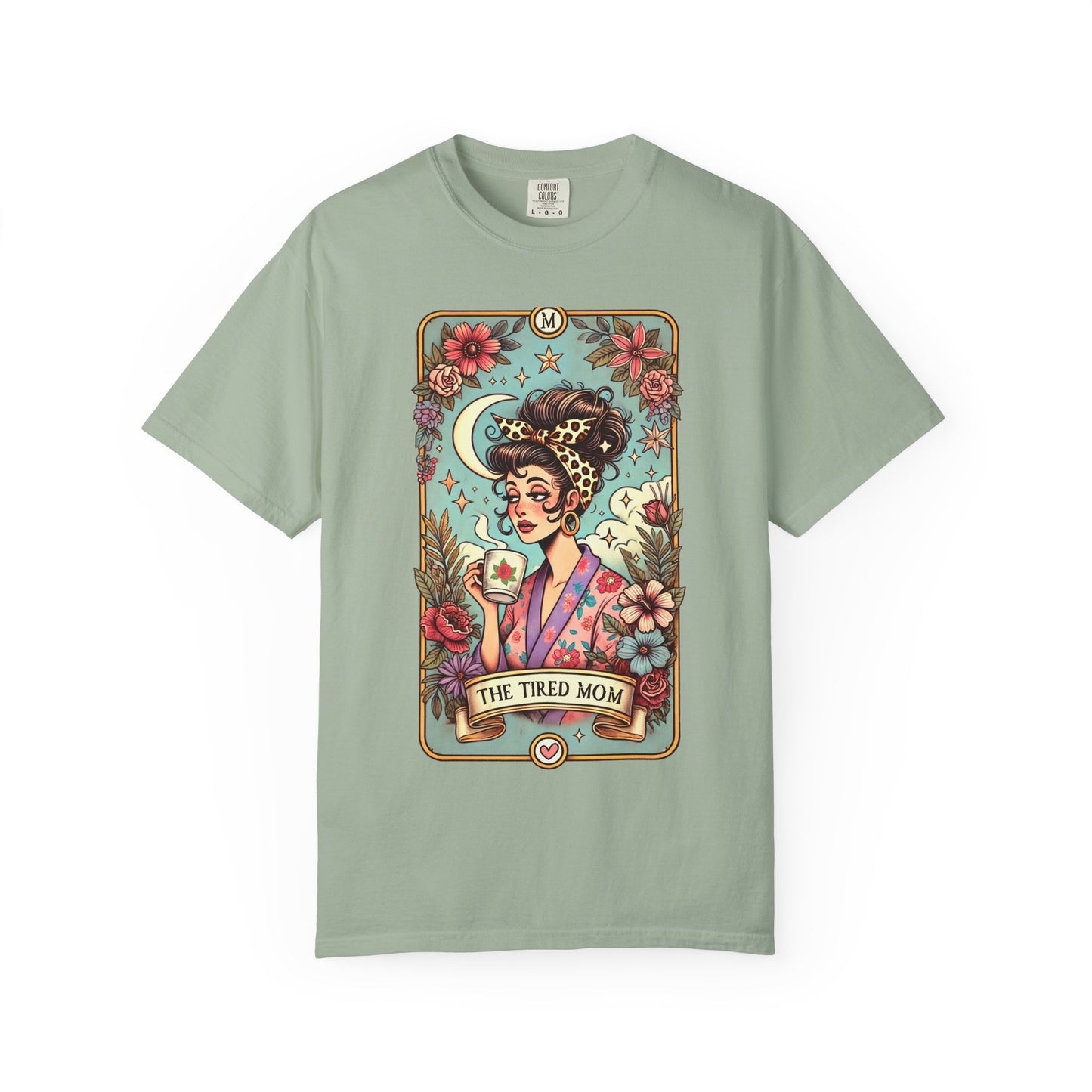Vintage The Tired Mom T-Shirt —Mom Graphic Tee
