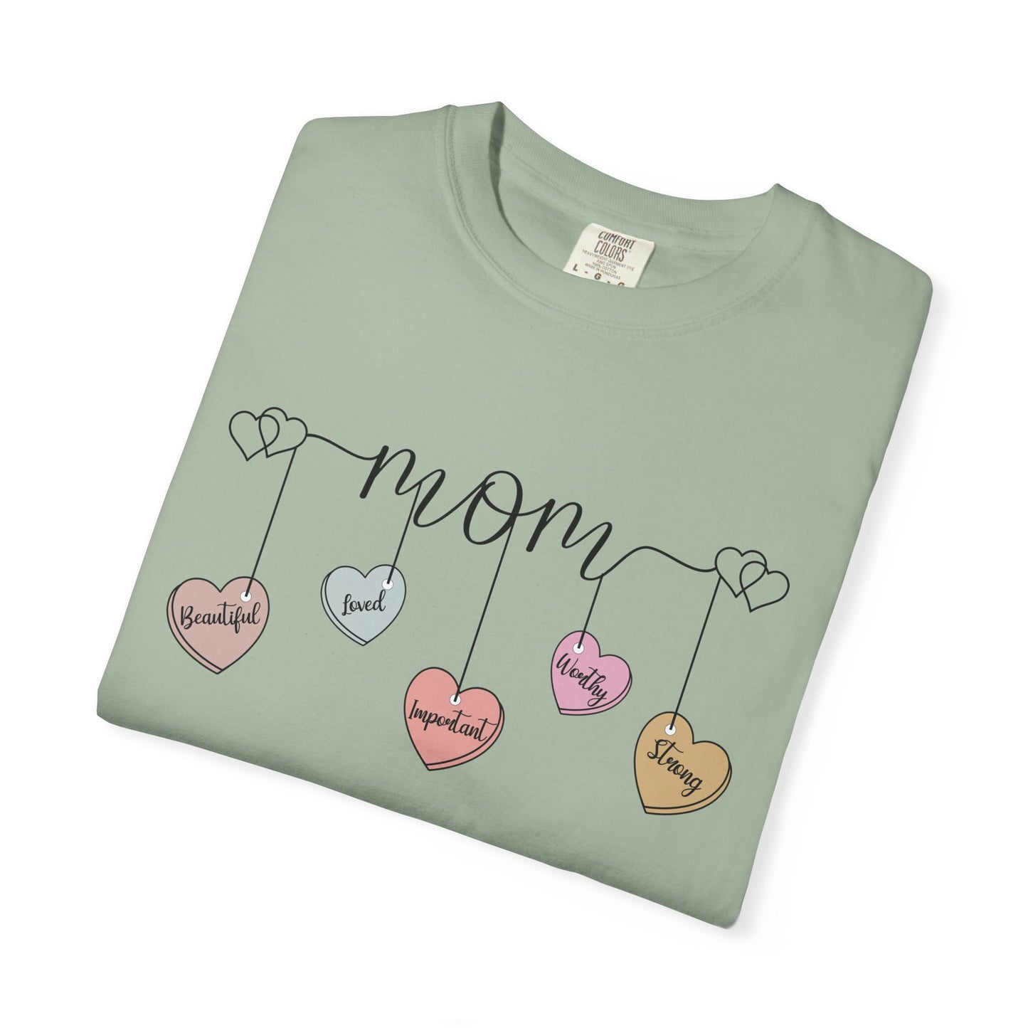 Mom Hearts — Mom Graphic T-Shirt