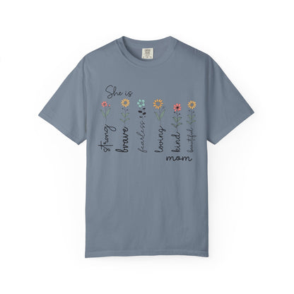 She Is — Mom Graphic T-Shirt