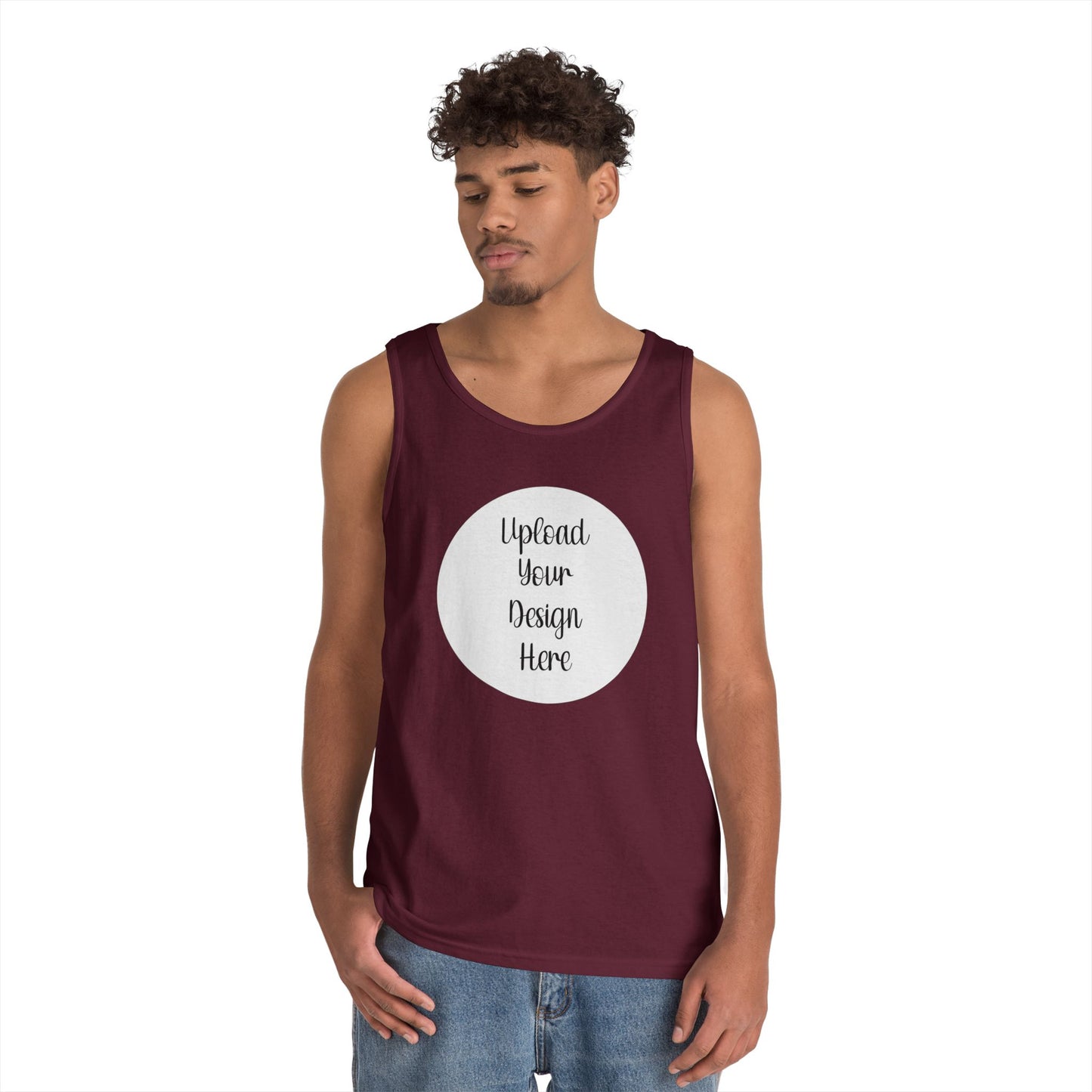 *Custom Tank Top — Gildan Various Colors - Upload Your Design