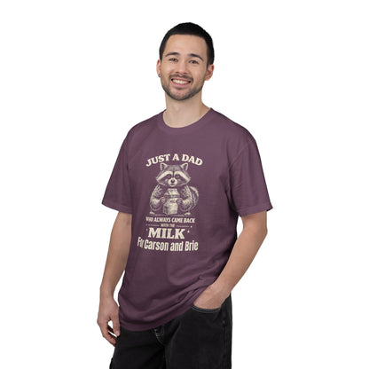 Just A Dad Custom Kid's Names— Fathers Day Tee