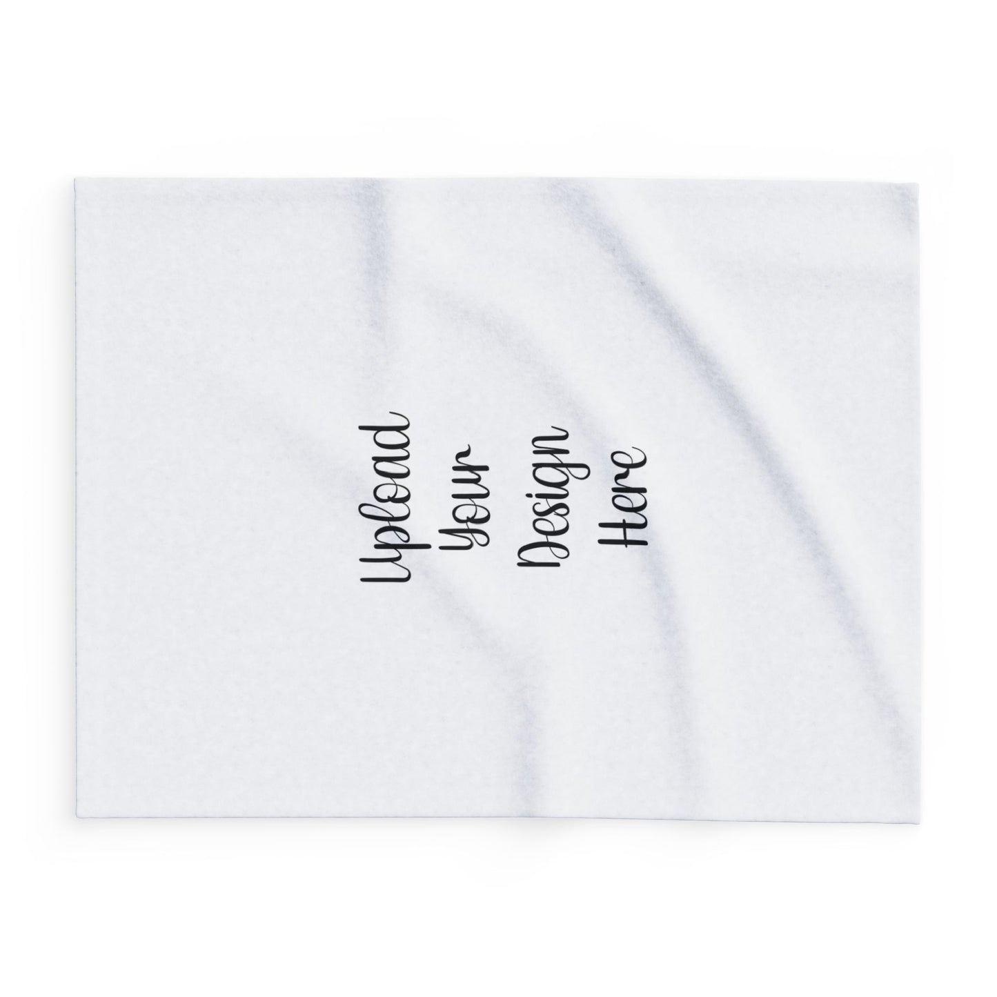 Custom Cozy Arctic Fleece Blanket – Upload Your Design