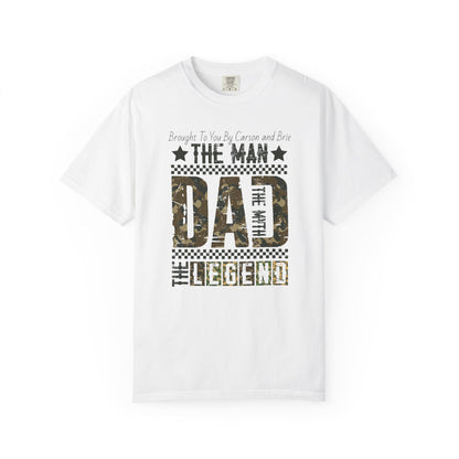 The Man The Myth Custom Kid's Names— Fathers Day Tee