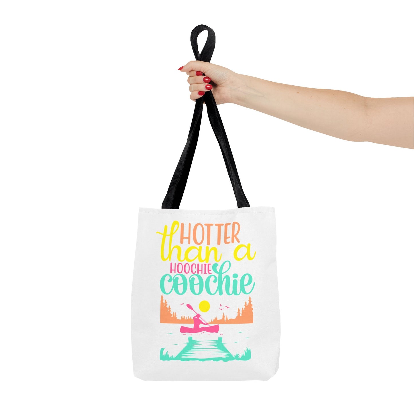 Hotter Than A Hoochie Coochie — Beach-Ready AOP Carryall