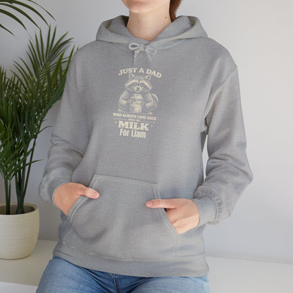 Just a Dad Custom Kid's Names Hoodie - Personalized Gift