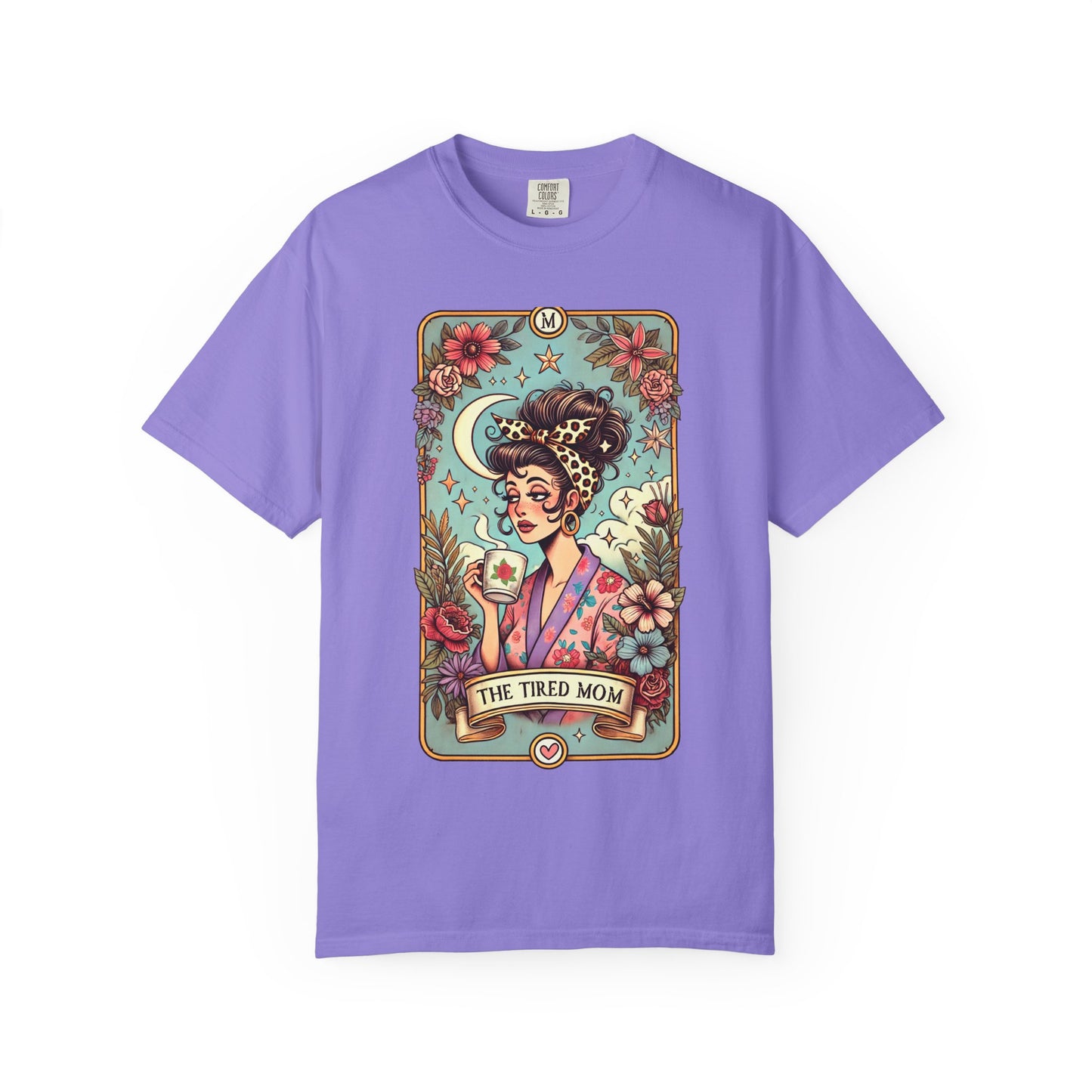 Vintage The Tired Mom T-Shirt —Mom Graphic Tee