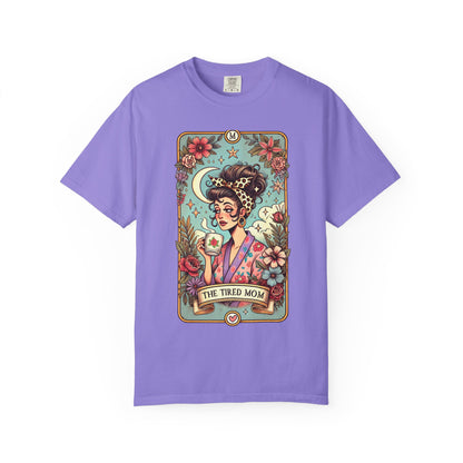 Vintage The Tired Mom T-Shirt —Mom Graphic Tee