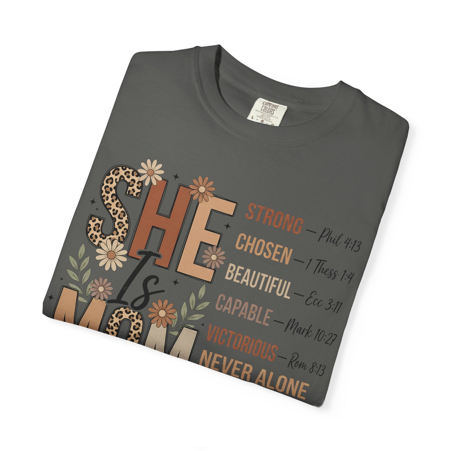 She Is Mom — Mom Graphic T-Shirt